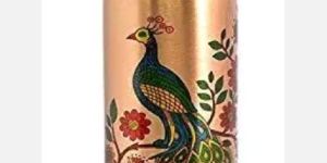 Mayur Printed Copper Water Bottle