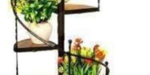 Metal 6 Pot Stair Stand