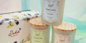 Frosted Soy Jar Candle