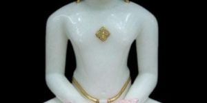 Marble Jain Mahaveer Statue