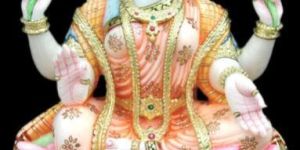 Marble Laxmi Mata Statue