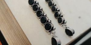 Silver Toned Hoop Earrings