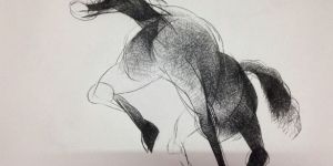 Pencil Sketch Painting