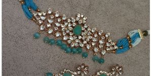 Real Kundan Pure Brass Choker Set