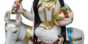 Marble Sheetla Mata Statue