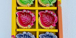 6 Pcs Empty Diya