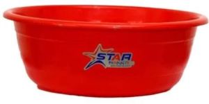 25L Red Plastic Tub