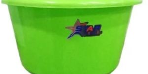 50L Green Plastic Tub