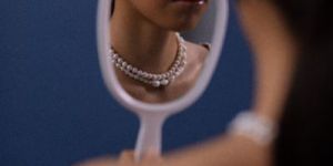 Handmade Pearl Choker Necklace Set