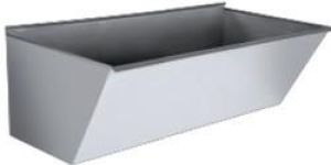 Stainless Steel Single Station Scrub Sink