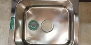 458 X 410 Mm Stainless Steel Single Bowl Kitchen Sink