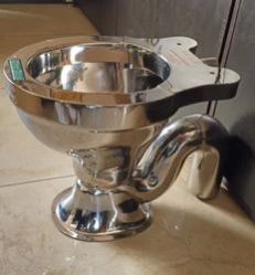 Stainless Steel Western Toilet Seat