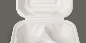 8 Inch 3 CP Clamshell Takeaway Box