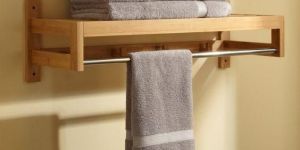 Wooden Towel Holder