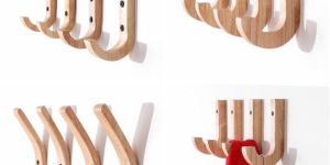 Wooden Wall Cloth Hanger