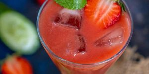 Strawberry Cucumber Juice