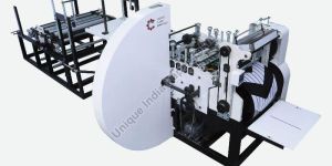 Large Two Color Paper Bag Making Machine