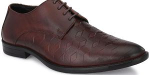 Genuine Leather Brown Slip on Shoes