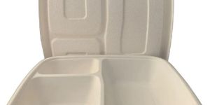 3 Compartment Compostable Meal Tray