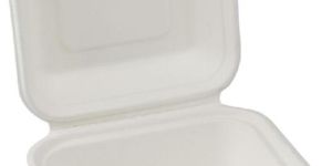 6x6 Inch Compostable Burger Box