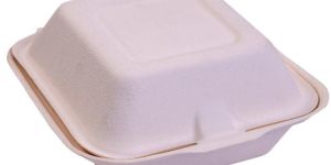 8x8 Inch Compostable Burger Box