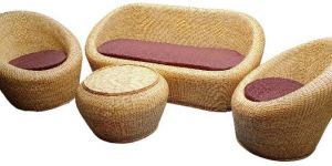 Malaysian Cane Apple Sofa Set