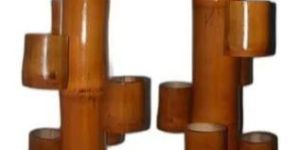 Bamboo Planter Stand