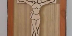 Jesus Christ Bamboo Photo Frame