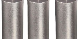 Matallic Pillar Candle