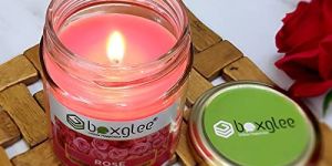 Rose Scented Jar Candle