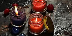 Small Glass Jar Candle