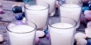 Small Scented Glass Jar Candle