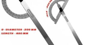 Heavy Duty Degree Protractor Dia 200 Mm