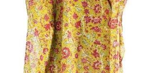 MAGNETISM Cotton Printed Kaftan Green