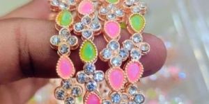 Party Wear Metal Bangles