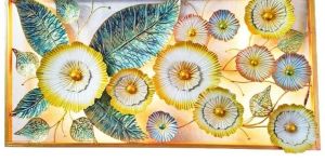 Frame Leaf Wall Abstract Decor