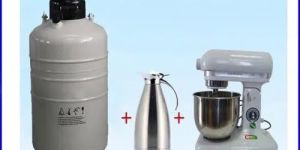 Liquid Nitrogen Ice Cream Making Machine