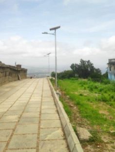 Solar Street Light Pole