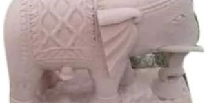 Elephant Stone Statue