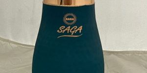 Silk Curved Jar Copper