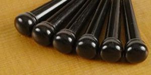 Ebony Bridge Pins