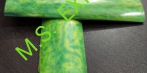 Green Radius Camel Bone Scale