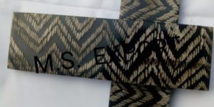 Snake Pattern Buffalo Horn Scale