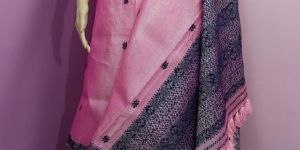 Ready to Wear Pure Assam Handloom Tussar Nooni Silk Saree