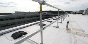 Roof Safety Railing System