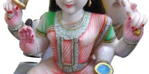 Santoshi Mata Marble Statue