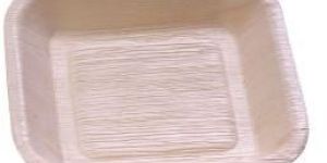 Areca Leaf Small Square Plate