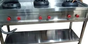 Three Burner Chinese Range