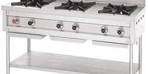 Three Burner Cooking Range