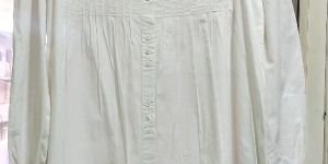 100% Cotton Pleated Ladies Dress